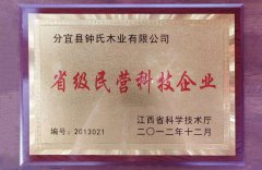 Provincial Private Science and Technology Enterprises